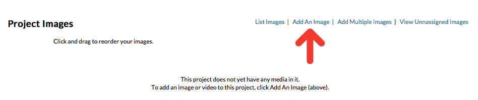 Uploading a Single Image